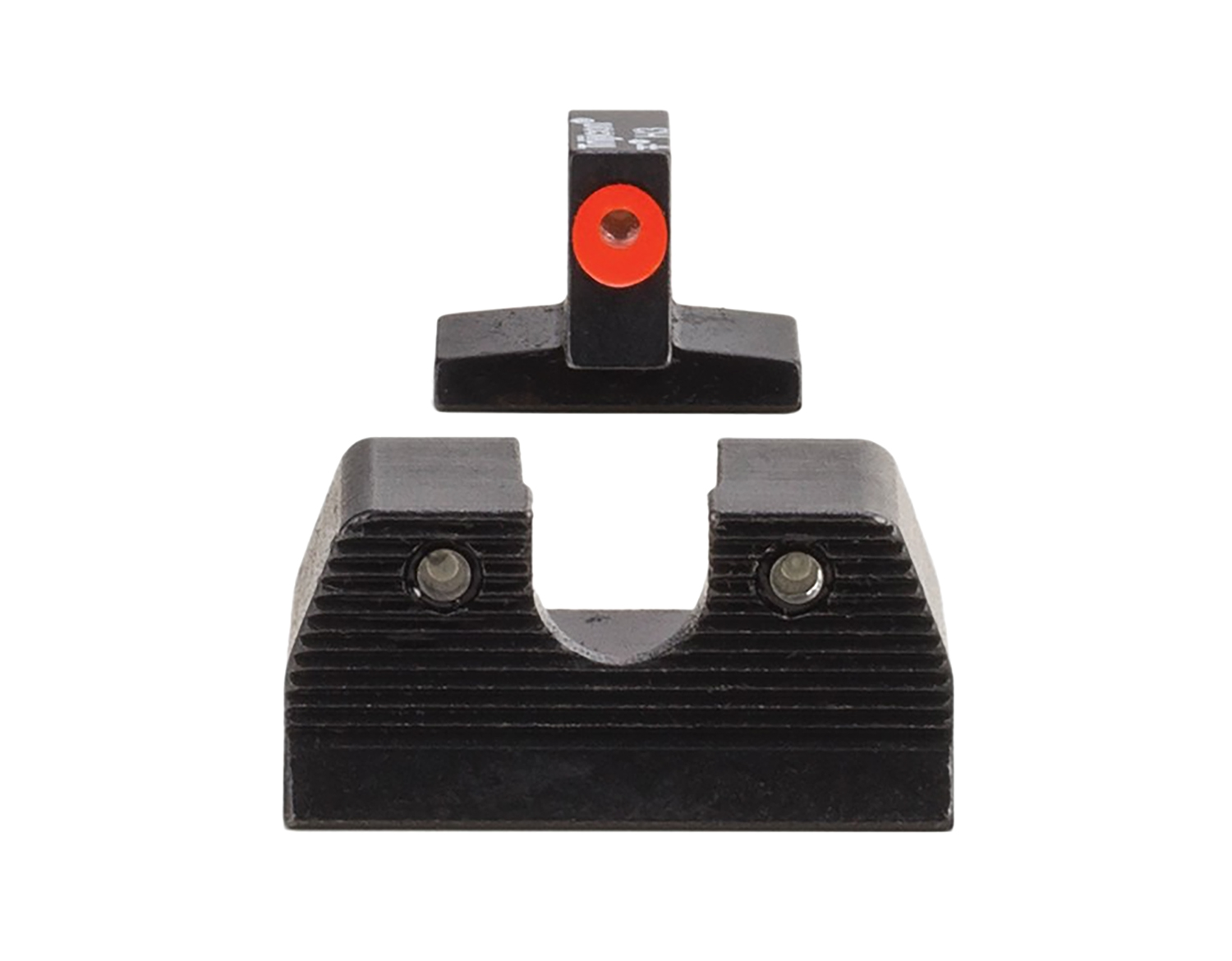 Trijicon 600891 HD XR Night Sight Set Green Tritium/Orange Outline Front, Green Tritium Rear, Black Frame, Fits FN FNP/FNX