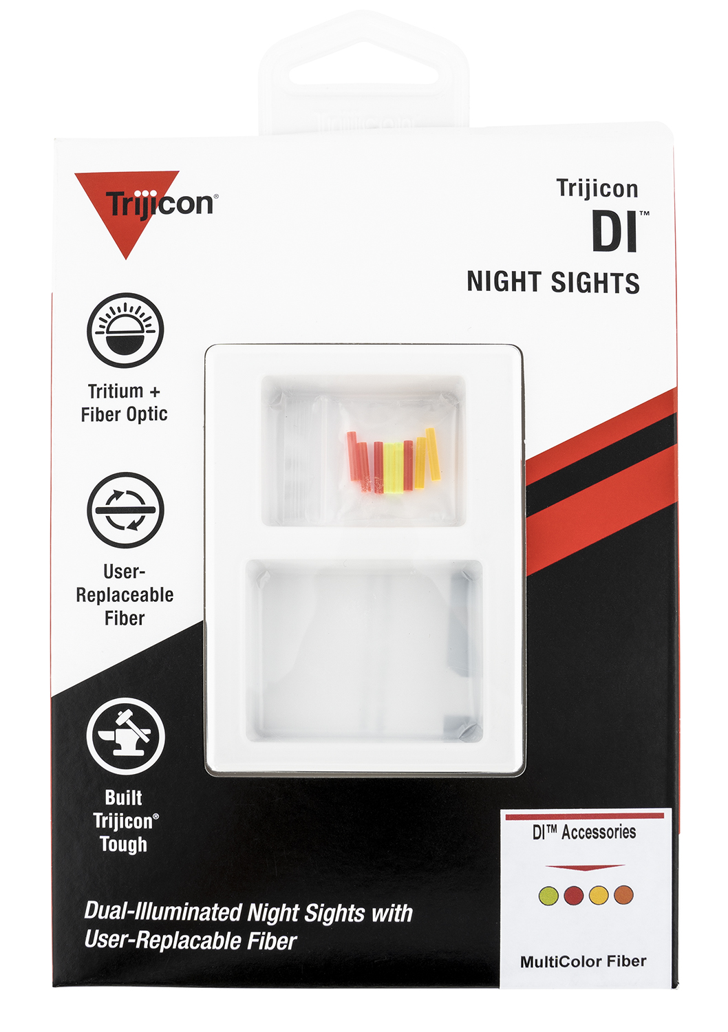 Trijicon AC50016 Fiber Sight Set DI