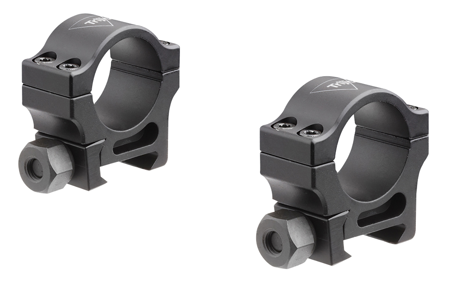 Trijicon AC22005 Riflescope Rings  Black Parkerized  1″
