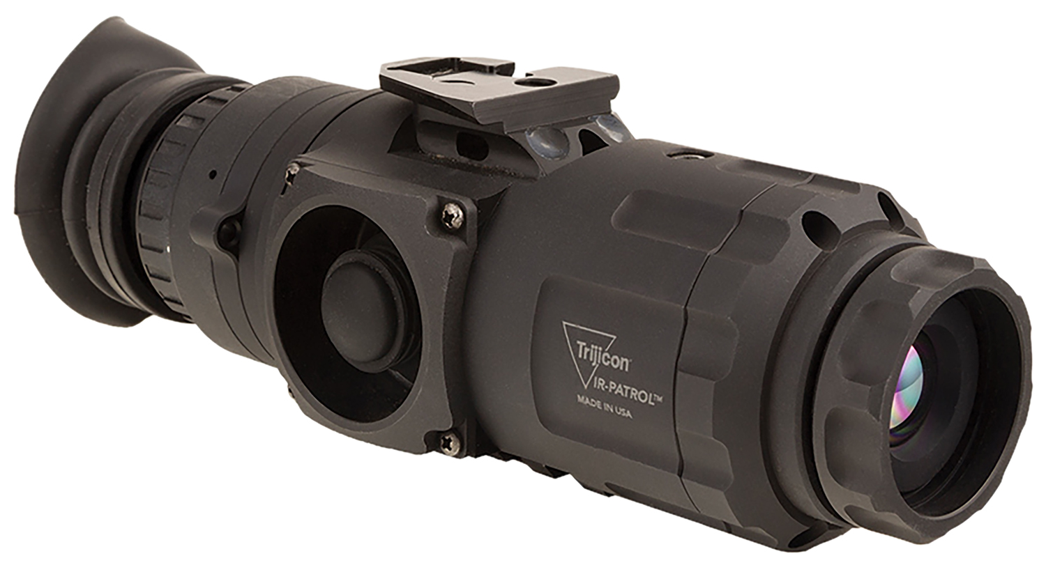 Trijicon EO IRMO250 IR-Patrol IRMO-250 Thermal Hand Held/Mountable Scope Matte Black 1x19mm 640×480, 12 Microns, 60Hz Resolution Zoom 8x