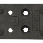 Walther Arms 5136212 Optic Plate  Black Steel Fits Walther PDP 2.0