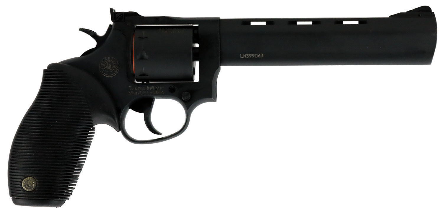 Taurus 2-992061 992 Tracker 22 LR, 22 WMR 9rd 6.50″ Overall Matte Black Oxide Finish Steel with Black Ribber Grip