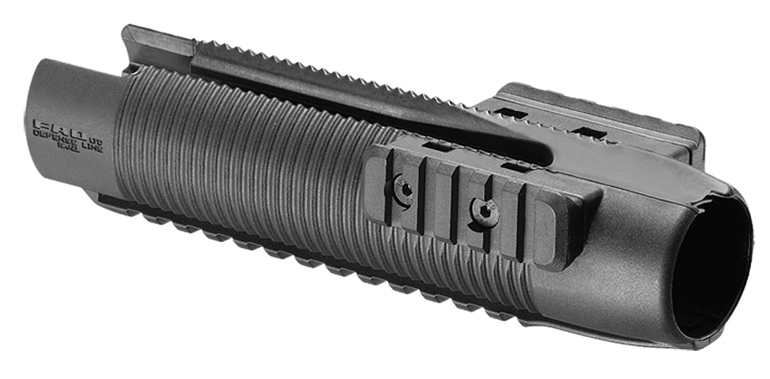 FAB Defense FXPRMO PR-MO Rail System for Mossberg 500/ 590/ Shockwave/ Maverick 88 7.91″ OAL Black Reinforced Polymer