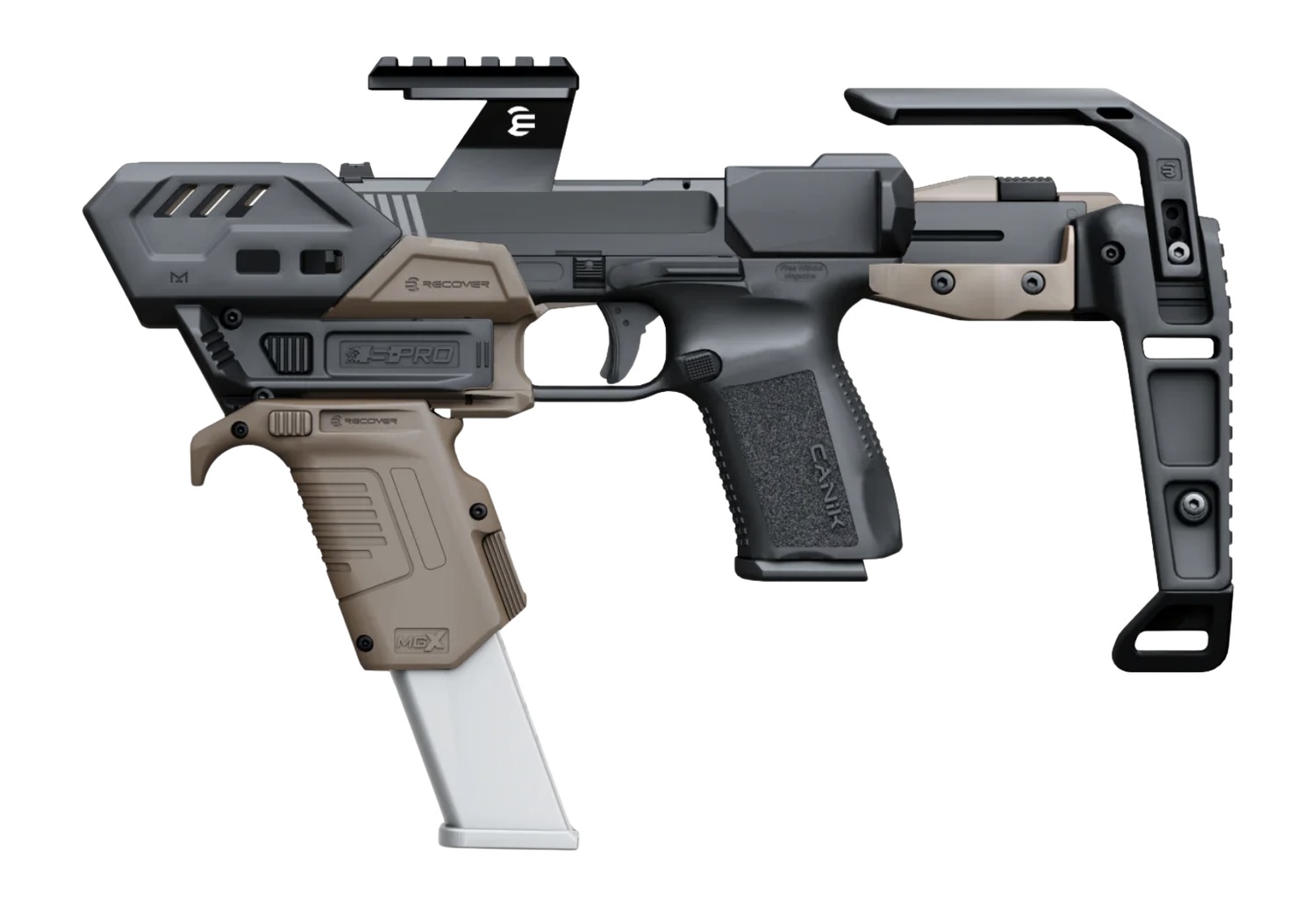 REC SPRO-CBGB-02 SPRO MG FULL KIT CANIK TAN