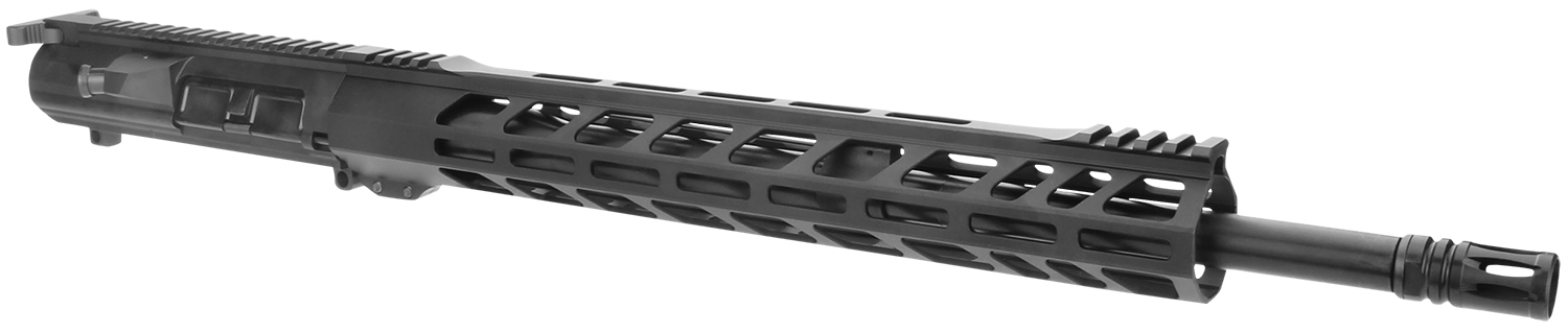 TacFire BU30818 Rifle Upper Assembly 308 Win 18″ Black Nitride Barrel 7075-T6 Aluminum Black Anodized Receiver M-LOK Handguard for AR-Platform