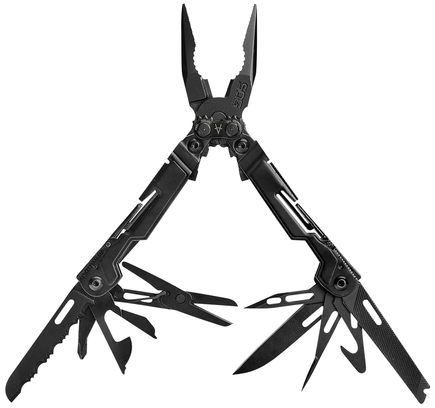 S.O.G SOG-PP1002-C PowerPint Black Hardcoat Anodized Stainless Steel 5.10″ Long Features 5Cr15MoV Stainless Steel