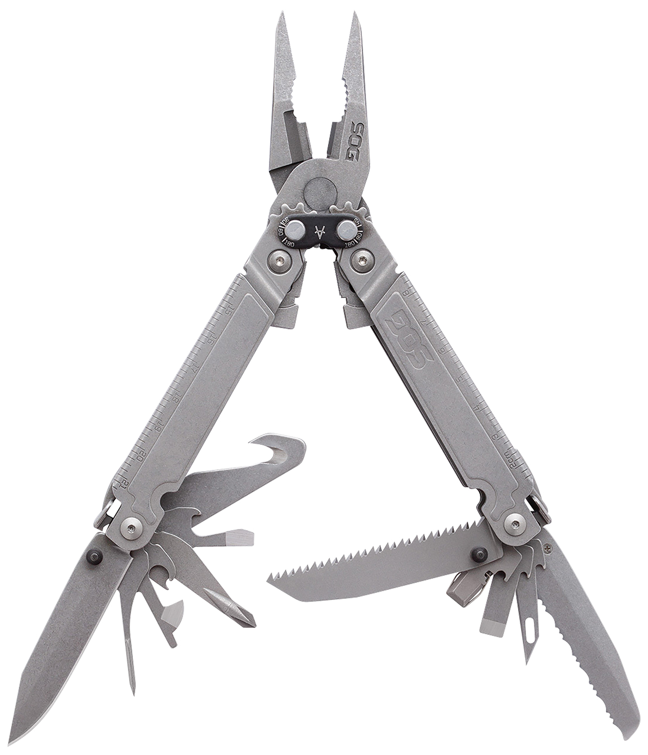 S.O.G SOGPA3001CP PowerAccess MT Stone Washed 5Cr15MoV Stainless Steel 6.82″ Long
