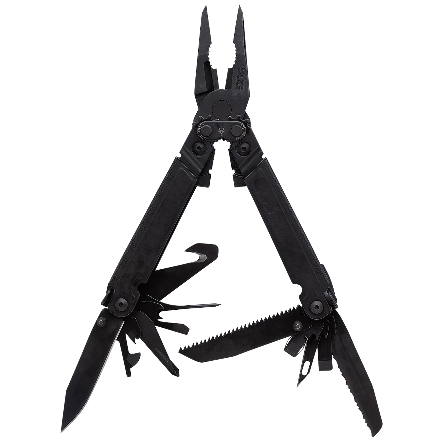 S.O.G SOGPA3002CP PowerAccess MT Black 5Cr15MoV Stainless Steel 6.82″ Long