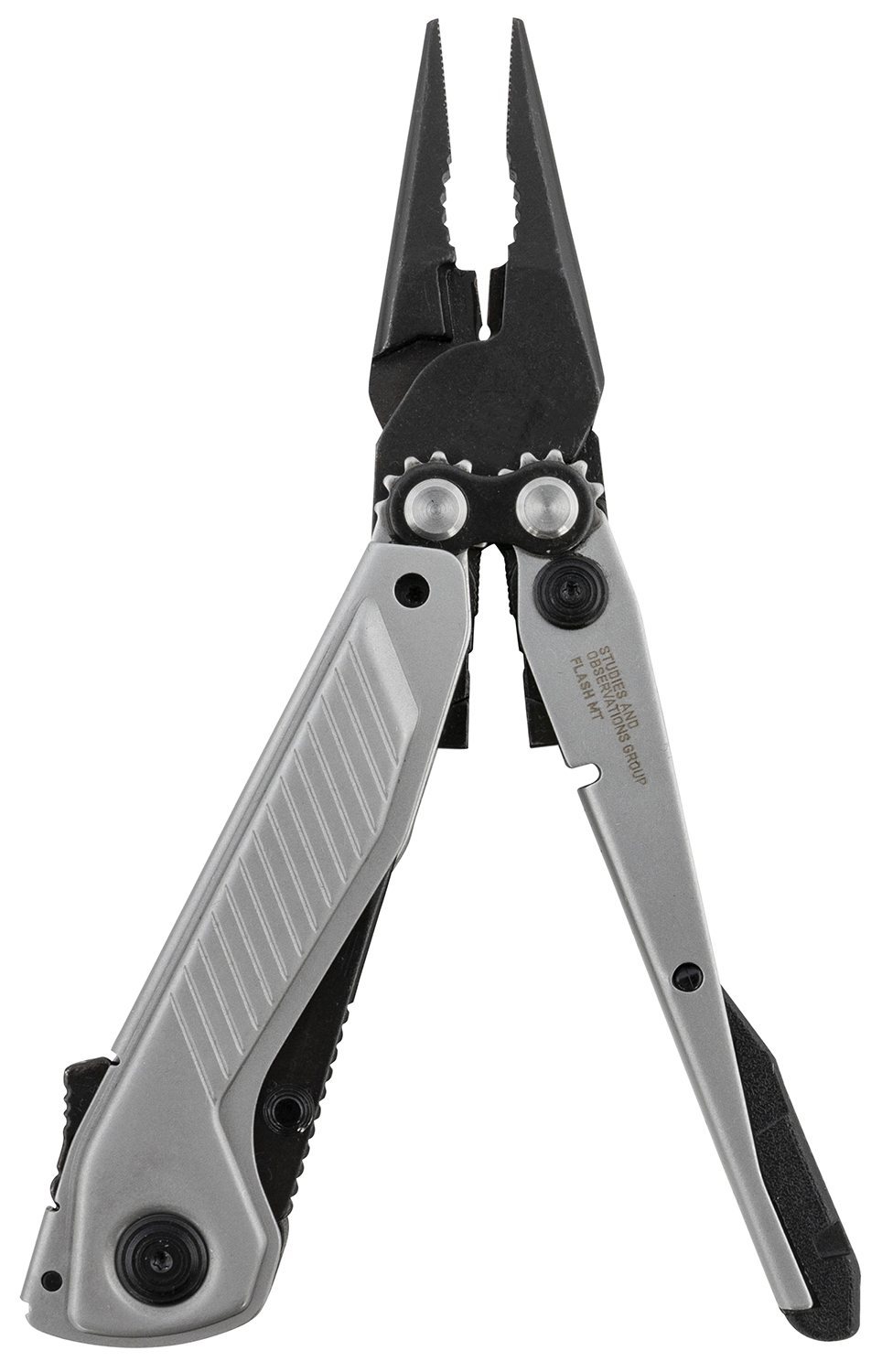S.O.G SOG29550141 Flash MT Black/Silver Cryo D2 5.60″ Long Plain Blade