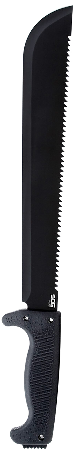 S.O.G SOG-MC01-N SOGfari  13″ Black Powder Coated 3Cr13MoV SS Blade Black Kraton Handle 19″ Long Includes Sheath