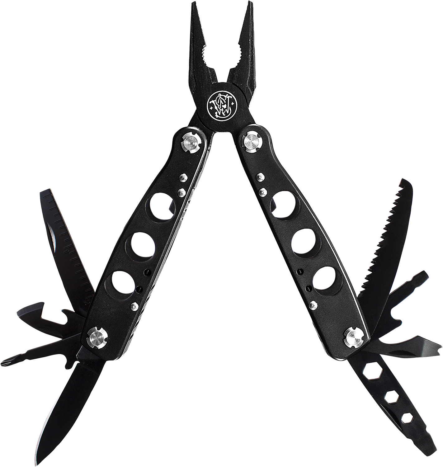 Smith & Wesson Knives SWMT1CP Multi-Tool Black 6.50″ Long Includes Case