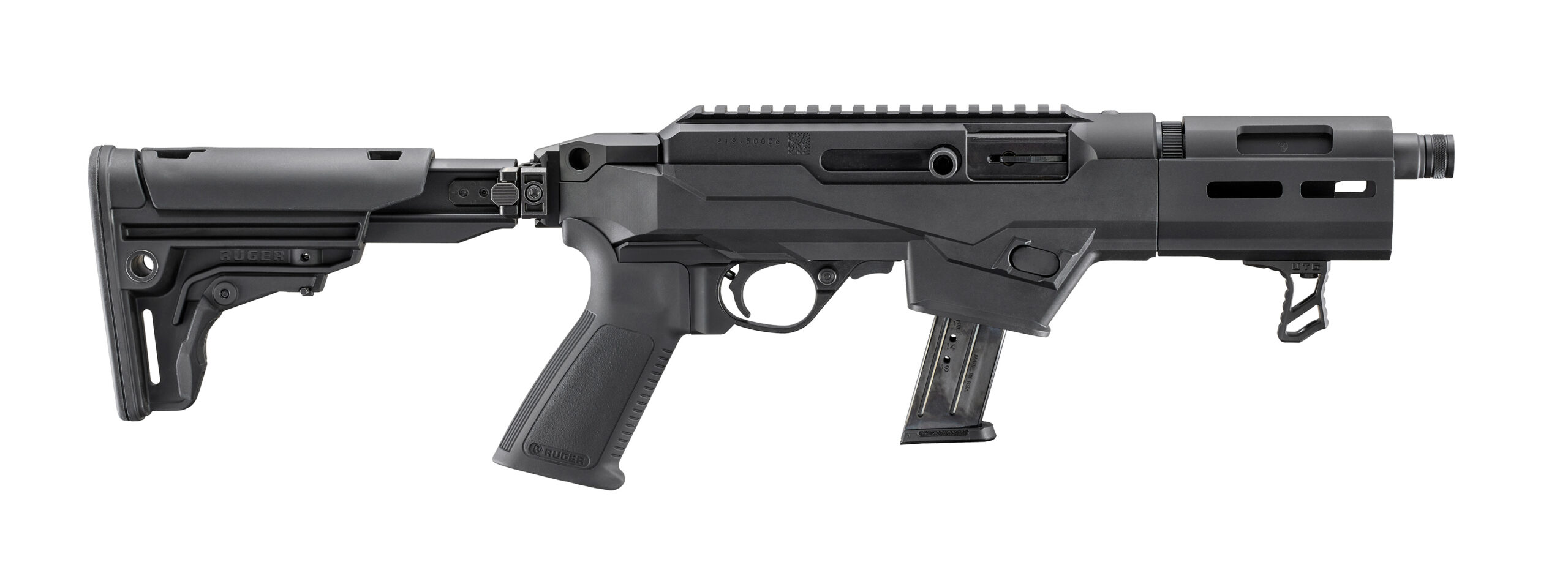 RUGER PC CARB SBR 9MM 6.5″ SYN 17+1