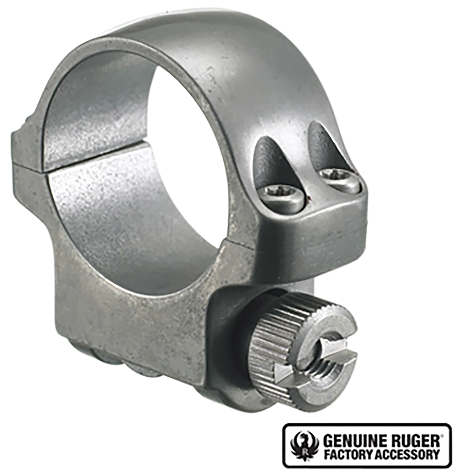 Ruger 90293 3KTG Scope Ring Silver 1″ Low