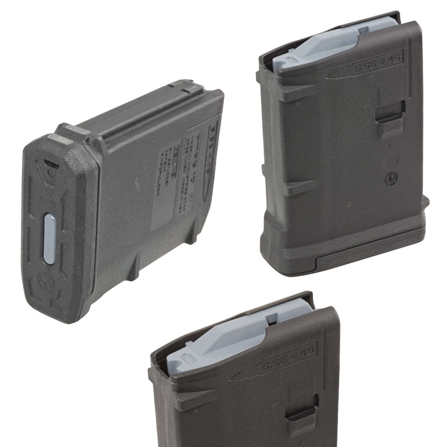 Ruger 90659 AR-556 10rd 223 Rem/5.56x45mm Fits Ruger American/AR-556/AR-556 Pistol Black Steel