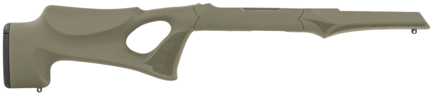 Hogue 22270 Tactical Thumbhole Stock made of Synthetic Material with OD Green Overmolded Rubber Finish for Ruger 10/22 (.920″D Barrel) Right Hand