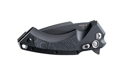 HOGUE X5 3.5″ SPEAR PNT BLK/BLK G10