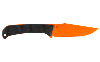 HOGUE EXTRAK XL 3.9″ BLK/OR W/SHEATH