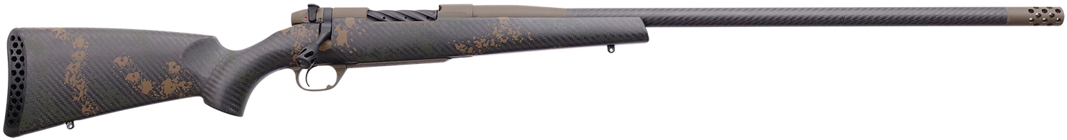 Weatherby MCB20N653WR8B Mark V Backcountry 2.0 Carbon 6.5-300 Wthby Mag 3+1 26″ Carbon Fiber Wrapped Barrel, Patriot Brown Cerakote Metal Finish, Backcountry 2.0 Carbon Peak 44 Blacktooth Stock