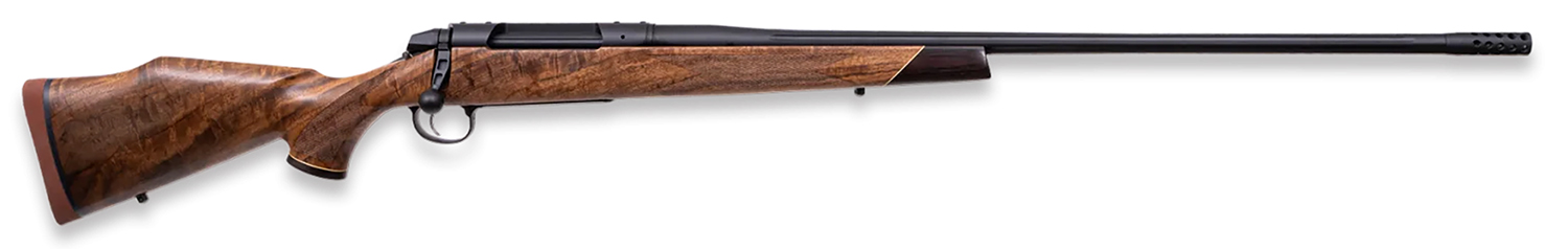 Weatherby 3WASD306SR6B 307 Adventure SD Full Size 30-06 Springfield 4+1 28″ Black Cerakote Fluted Threaded Barrel, Graphite Black Cerakote Drilled & Tapped Stainless Steel Receiver, Fixed Walnut Stock