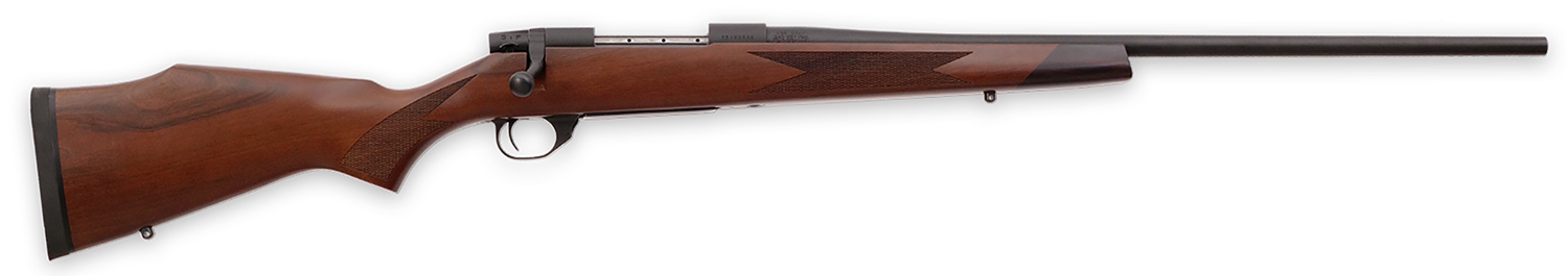 Weatherby VDT223RR4T Vanguard Sporter Full Size 223 Rem 5+1 24″ Bead Blasted Blued #2 Threaded Barrel, Matte Blued Drilled & Tapped Steel Receiver, Grade A Turkish Walnut Monte Carlo Stock
