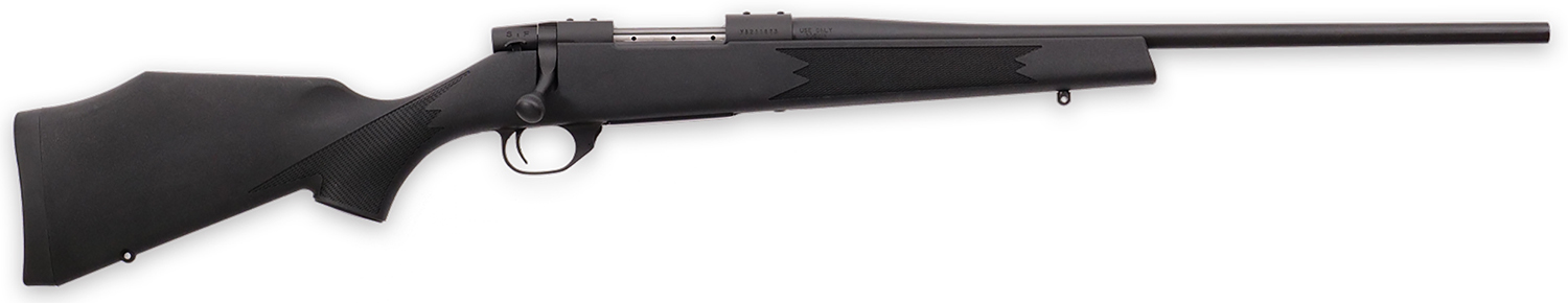 Weatherby VYT308NR0T Vanguard Synthetic Compact 308 Win Mag 4+1 20″ Matte Blued #1 Threaded Barrel, Matte Blued Drilled & Tapped Steel Receiver, Black Adjustable Synthetic Stock