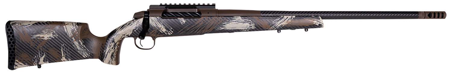 Weatherby 3WACT65CMR4B 307 Alpine CT Full Size 6.5 Creedmoor 4+1 22″ #4 Carbon Threaded Barrel