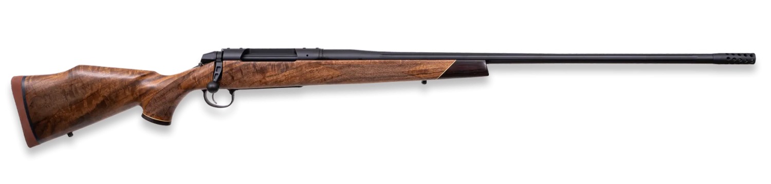 Weatherby 3WASD65PPR4B 307 Adventure SD Full Size 6.5 PRC 3+1 22″ + 2″ Graphite Black Cerakote Fluted Threaded Barrel, Graphite Black Cerakote Stainless Steel Drilled & Tapped Receiver, Walnut Fixed S