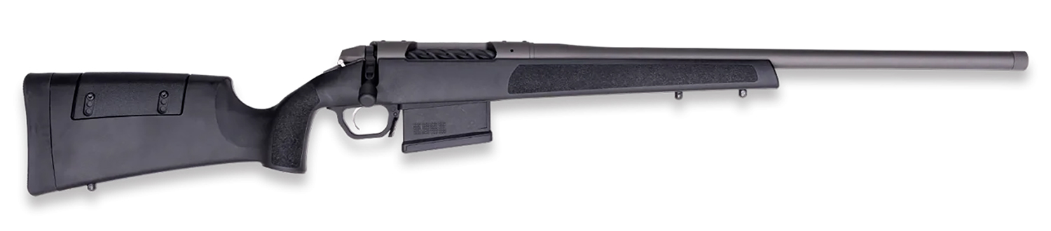 Weatherby 3WR0422CMR2T 307 Range SF 22 Creedmoor 5+1 20″ Tungsten Cerakote Threaded Barrel & Steel Drilled & Tapped Receiver, Black Adj Cheek Piece & LOP Synthetic Stock