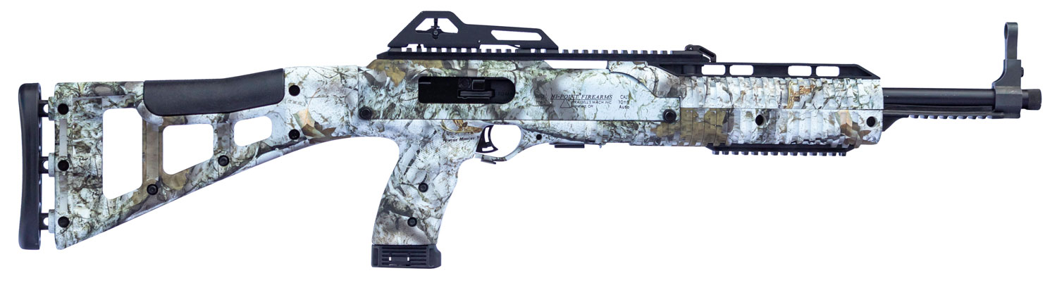 Hi-Point 4595TSMWM 4595TS Carbine 45 ACP 17.50″ 9+1 Mothwing Winter Mimicry All Weather Skeletonized Stock Mothwing Winter Mimicry Polymer Grip Right Hand