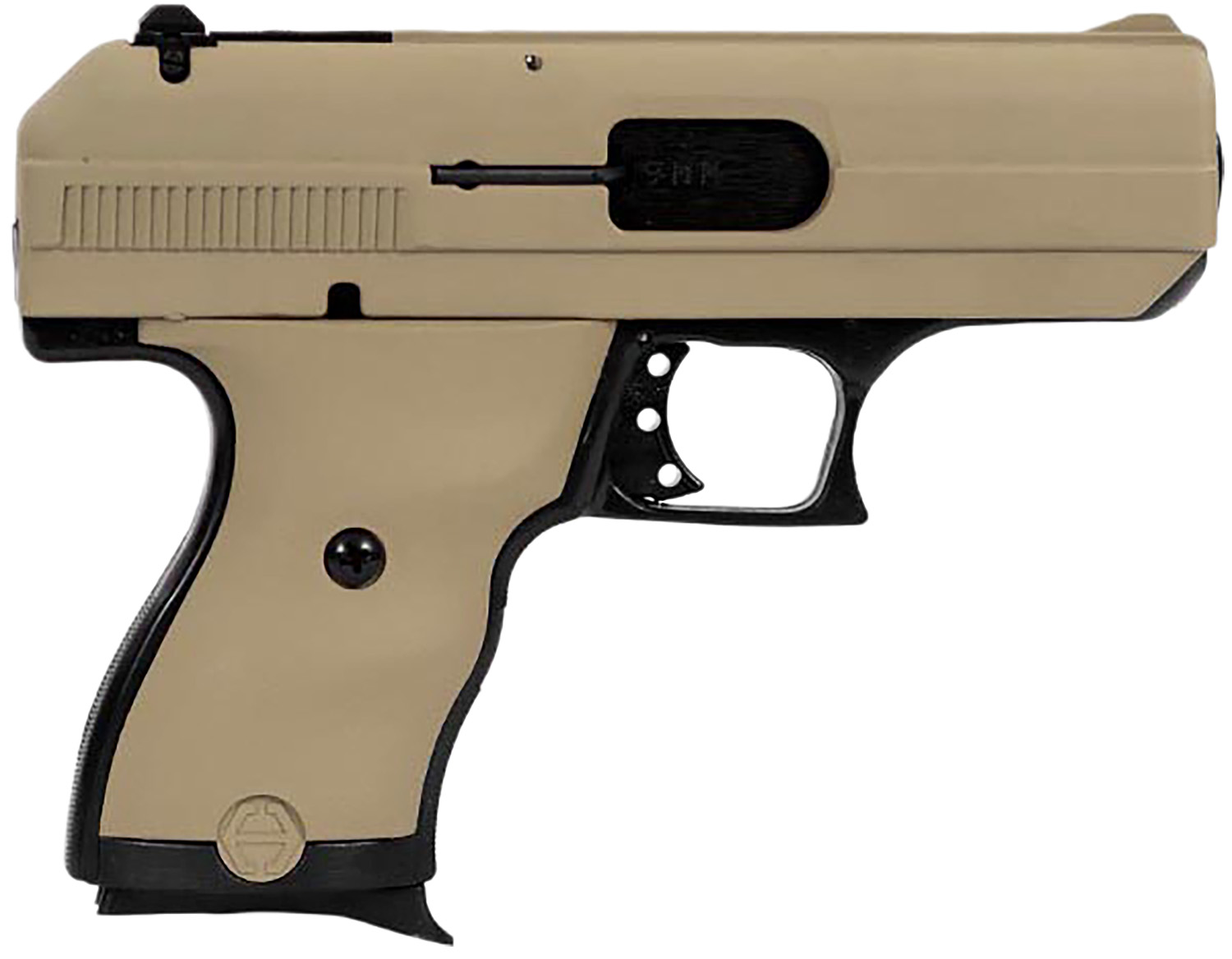 Hi-Point 916FDE C9 9mm Luger 8+1 3.50″ Black Stainless Steel Barrel, Flat Dark Earth Steel Serrated Slide & Polymer Frame, Flat Dark Earth Plastic Grip, Right Hand