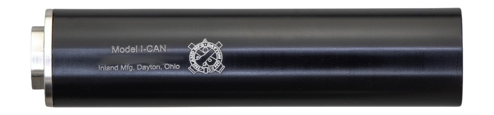 Inland MFG ICAN45 9mmLuger Black Aluminum .578″x28