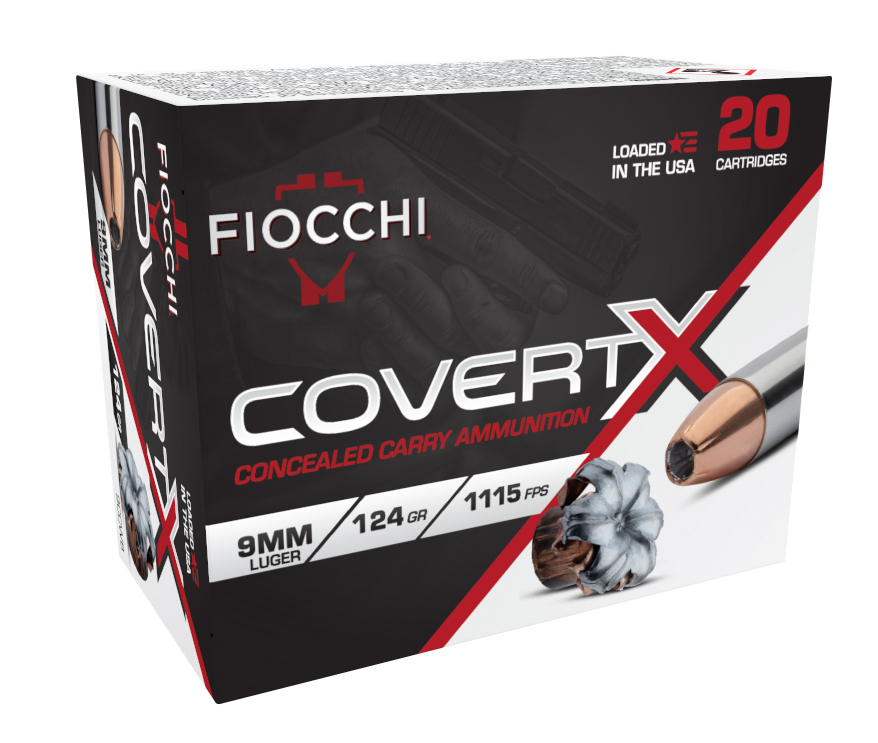 FIO 9MM 124GR COVERTX JHP 20R