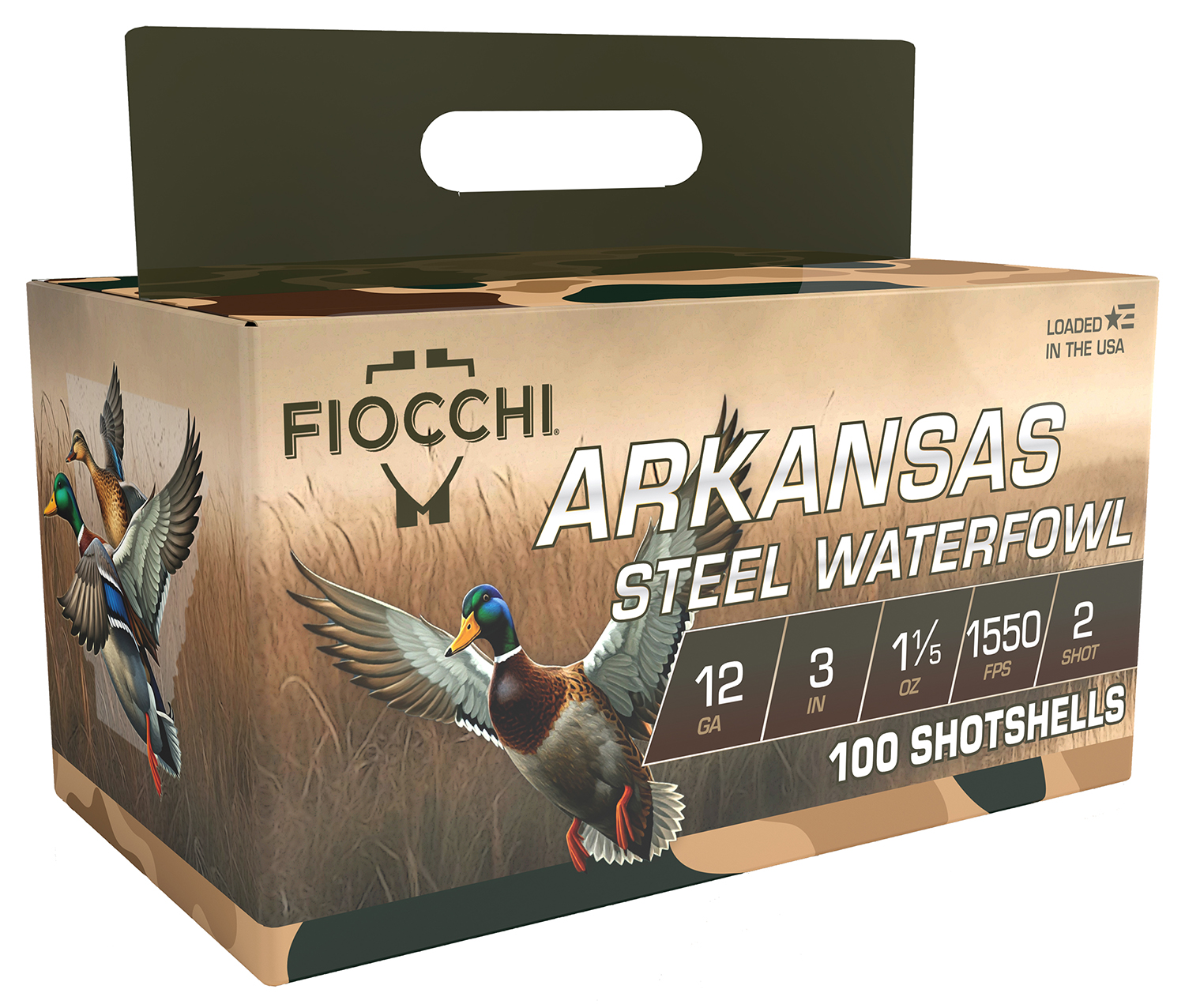 Fiocchi 123ADS4   12Gauge 3″ 1 1/5oz 4Shot 100 Per Box/2 Case