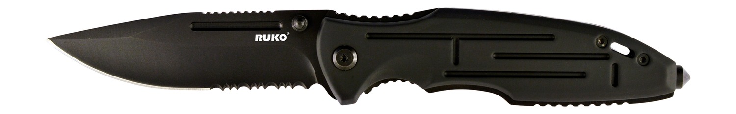 RUKO RUK0153 440A 3-1/2″BLK ANODIZED FOLDING