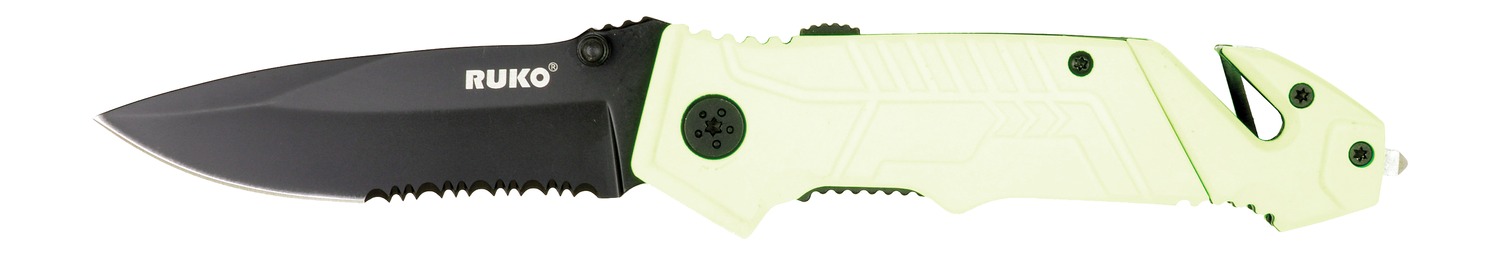 RUKO RUK0144SHG-CS 440A 3-1/4″HIVIZ GRN FOLDING