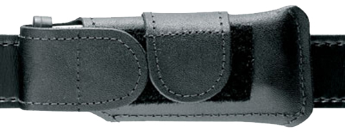 Safariland 123832 Horizontal Mag Pouch  Single Leather Hook & Loop Compatible With Glock 17/19/22/23/34/35