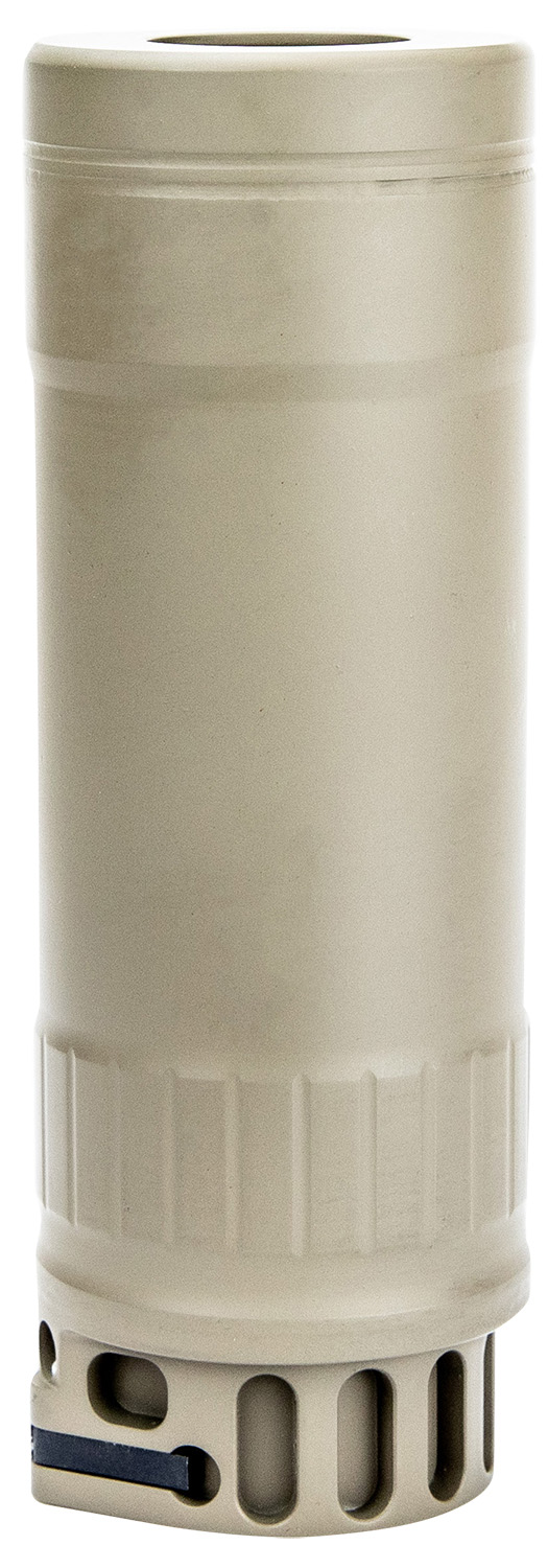 Kgm Suppressors RS-R556A1-QD-FDE R556A1 6mm/5.56 NATO FDE Nickel Alloy/Stainless Steel 1/2″x28