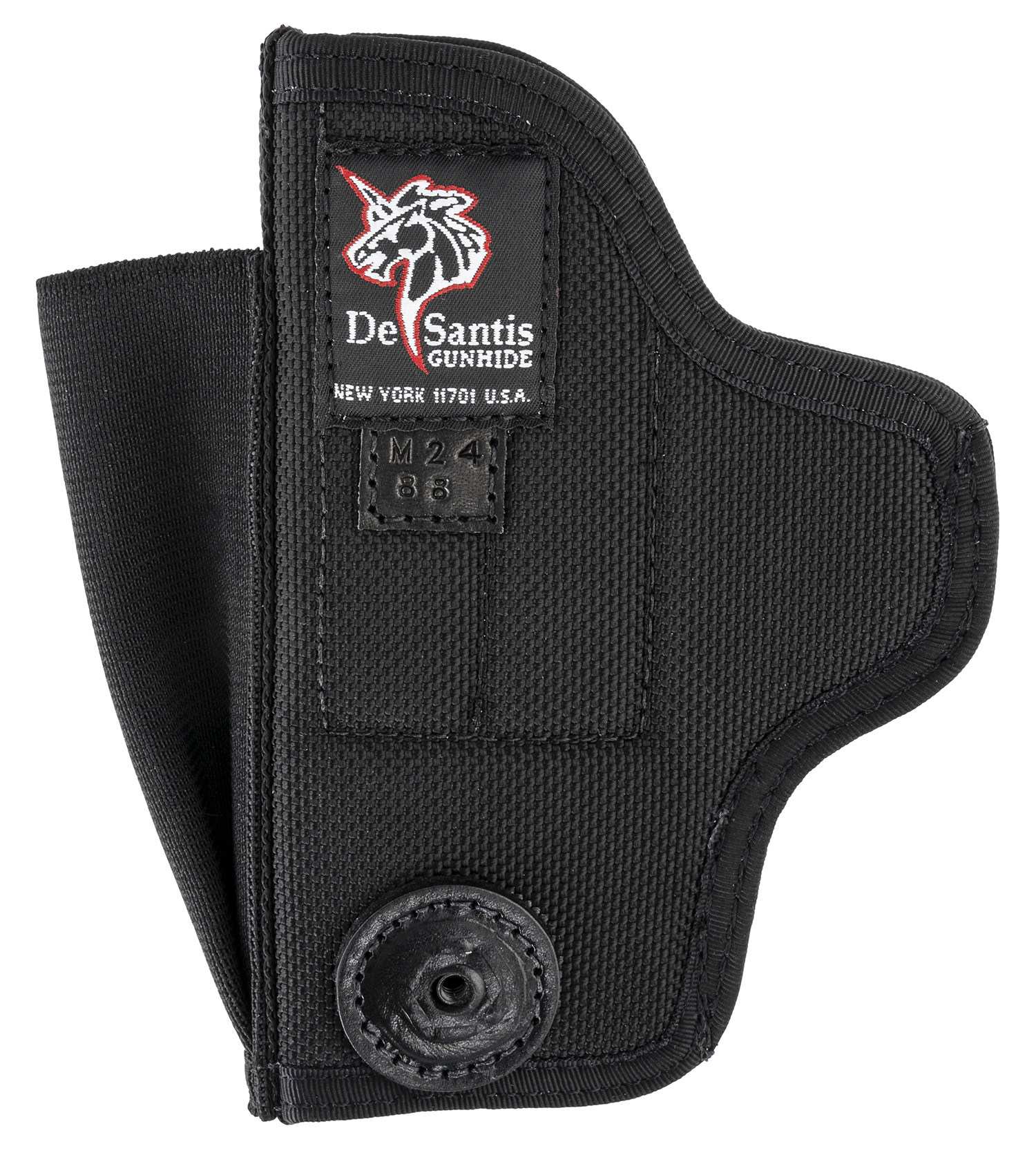 DeSantis Gunhide M24BJD6Z0 Tuck-This II IWB Black Nylon Belt Clip Compatible w/Ruger LC9/Glock 42/Colt Officer Belt 1.75″ Wide Ambidextrous