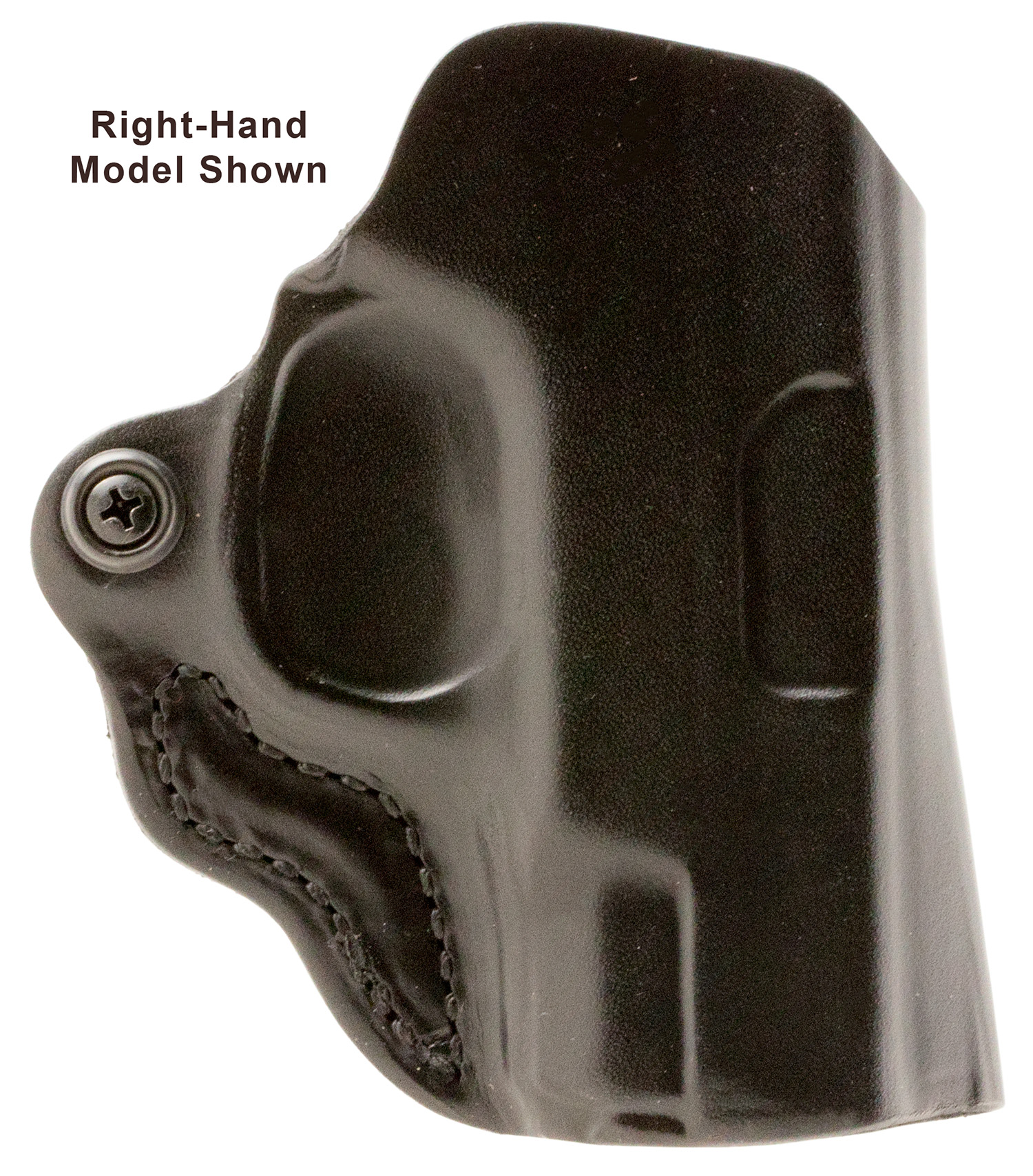 DeSantis Gunhide 019BB7WZ0 Mini Scabbard OWB Black Leather Belt Slide Fits Springfield Prodigy w/wo Red Dot Fits 4.25″ Barrel Left Hand