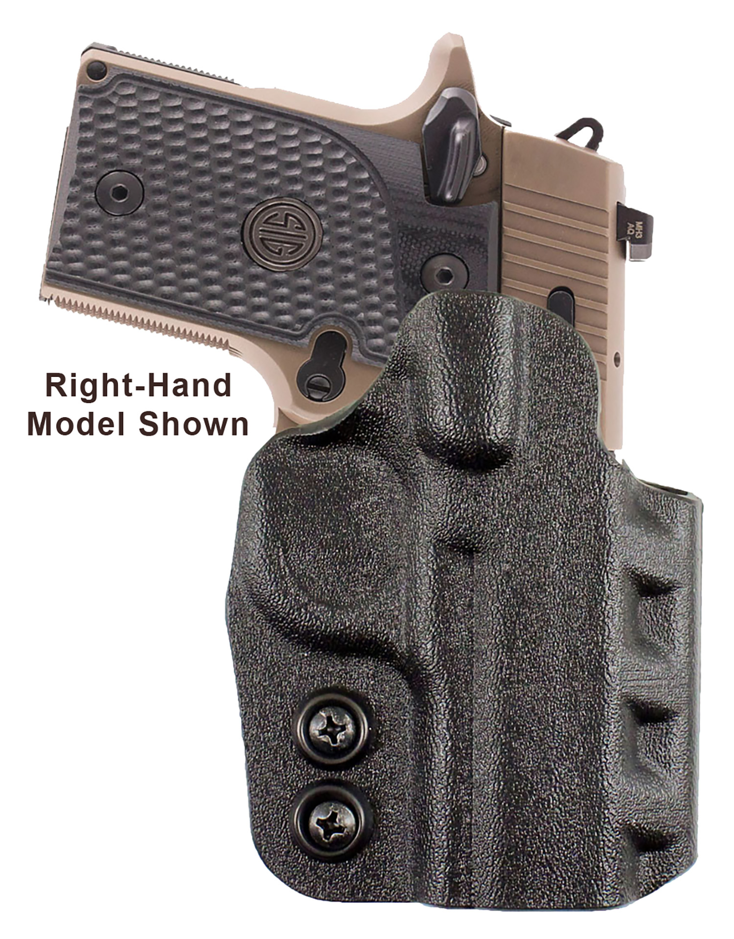 DeSantis Gunhide D94KB8WZ0 Cazzuto  OWB Black Kydex Paddle Fits Springfield Prodigy w/wo Red Dot Fits 4.25-5″ Barrel Left Hand