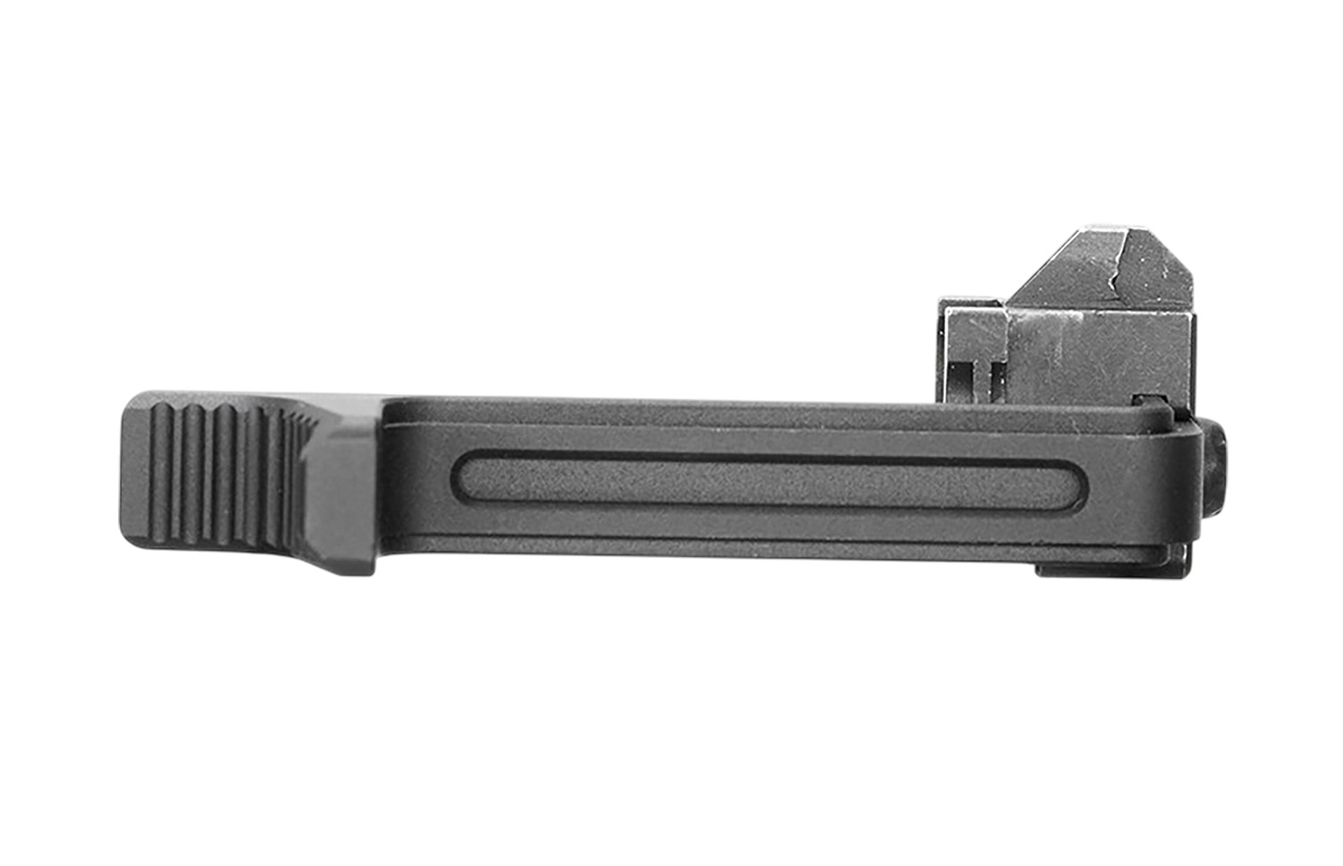 Strike Industries SMCCP320EXTCH SMC Charlie Extended Charging Handle Compatible w/ Strike Modular Chassis Systems Sig Sauer P320 Black Ambidextrous