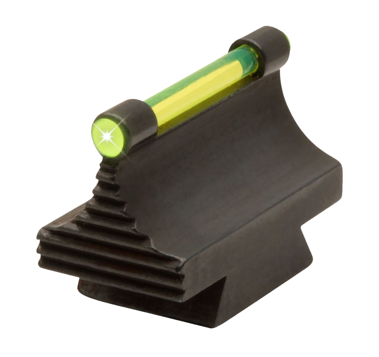 TruGlo TGTG95530RG Front Sight Green Front Fiber Optic/Black Frame 3/8″ Dovetail, .530″ High