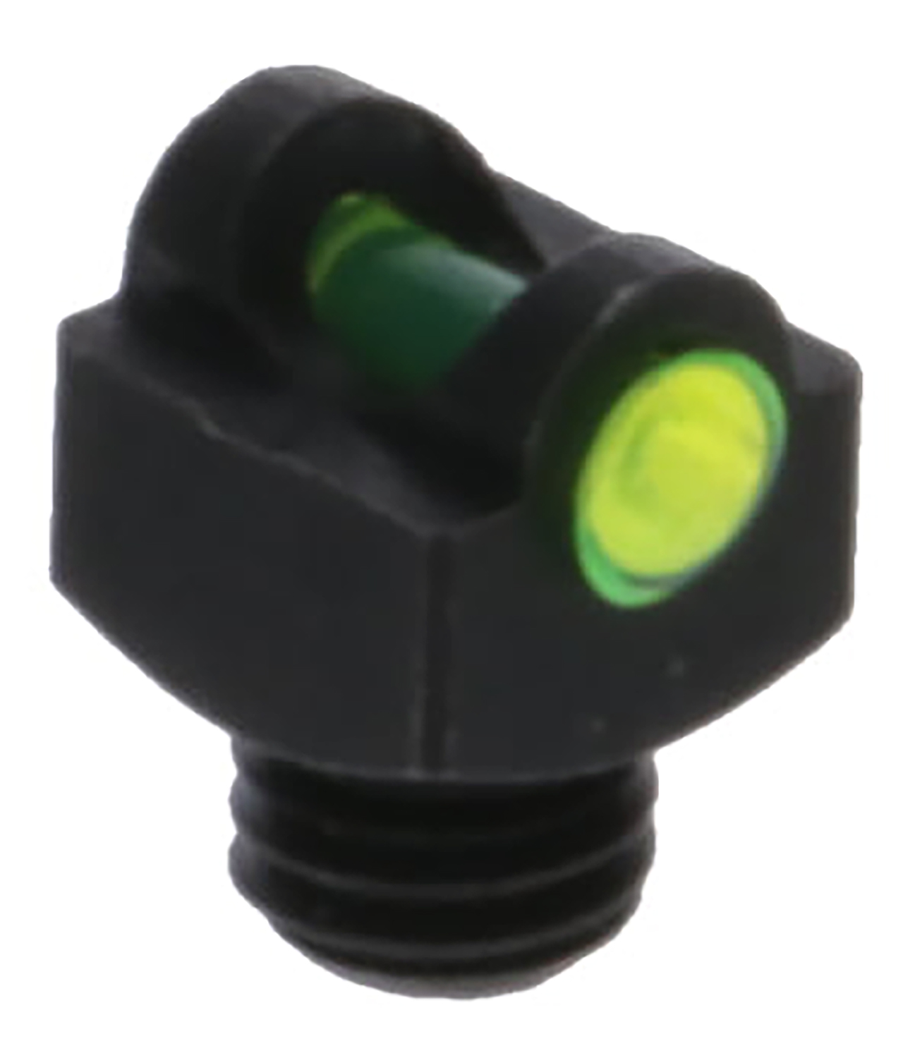 TruGlo TGTG954AG StarBrite Deluxe Bead  Black | Green Fiber Optic Front Sight 6-48″ Threads