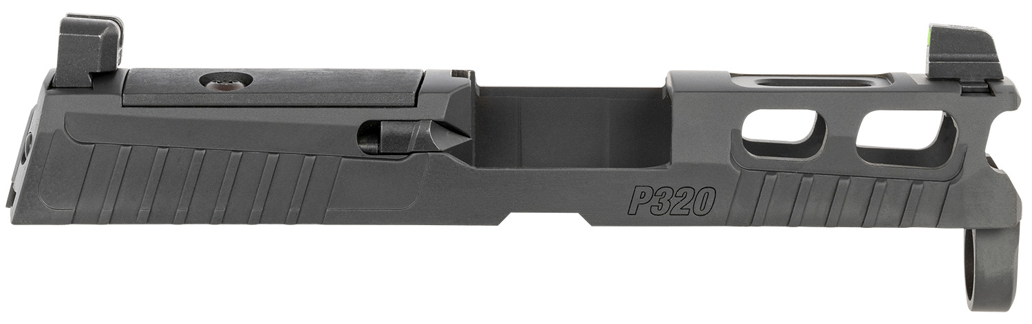 Sig Sauer 8900948 P320 Sig P320 9mm Luger PVD Black Stainless Steel Optic Ready Slide XRAY3 Suppressor Sights Compatible With ROMEO1 PRO ROMEO2