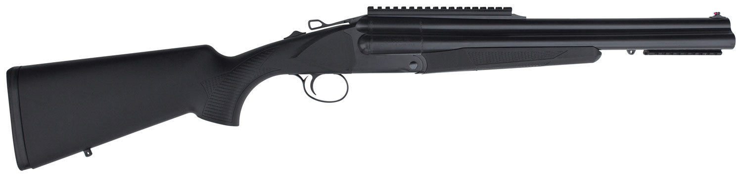 Charles Daly 930110 Triple Threat Full Size 12 Gauge Break Open 3″ 3 18.50″ Blued Triple Barrel, Blued Steel Receiver w/Picatinny Rail, Checkered Black Synthetic Stock, Right Hand