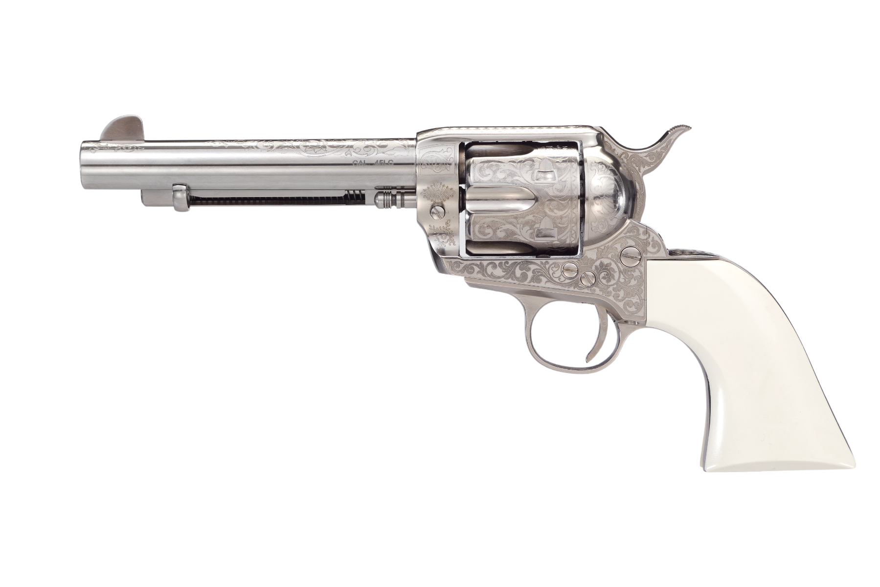 TAYLOR’S & COMPANY 1873 OL 45LC NKL/IVORY 5.5″