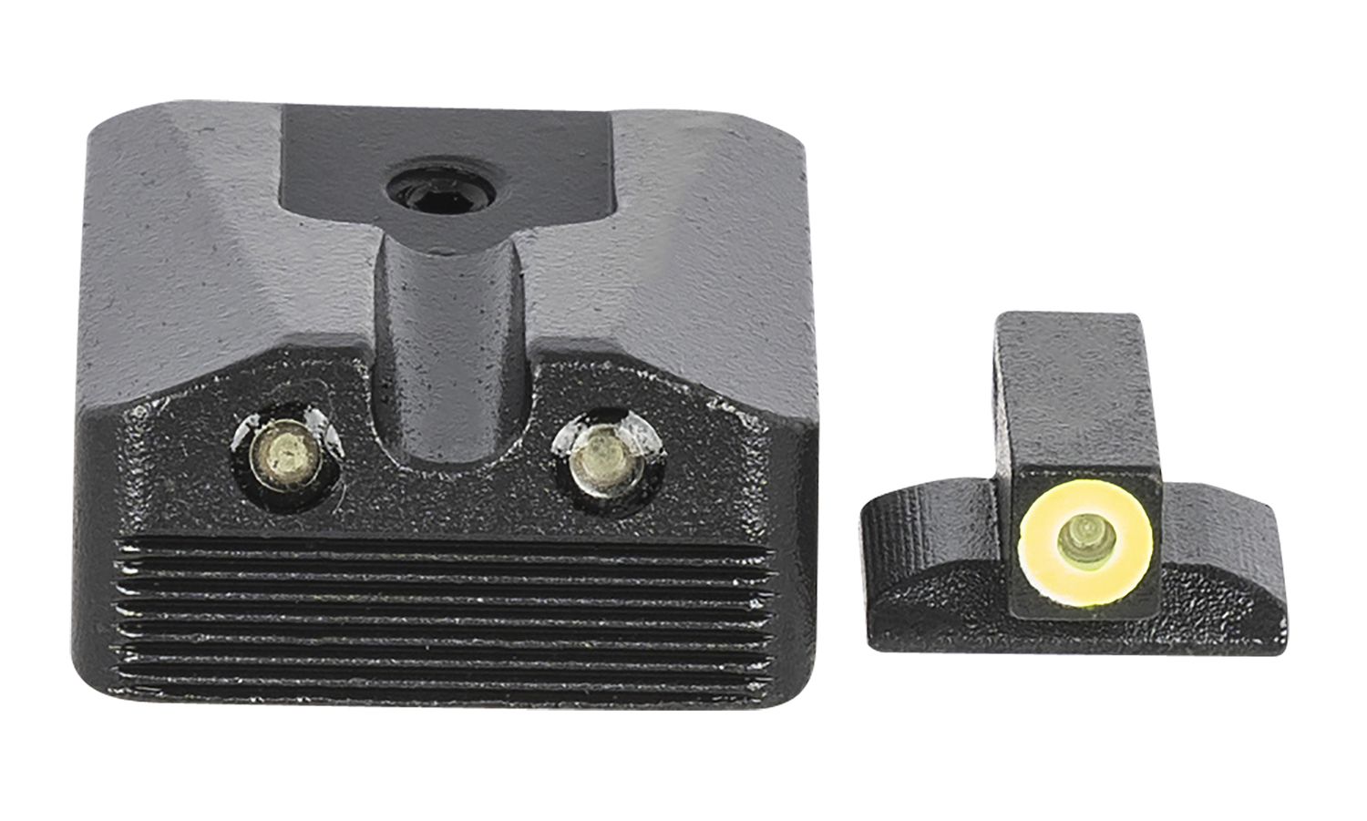Meprolight USA 412213121 Hyper-Bright Green Tritium Yellow Outline/ Black frame Sight Kimber 1911 WEDGE