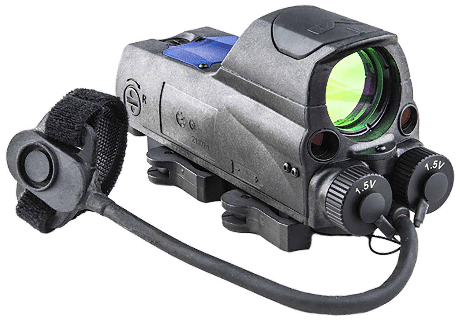 Meprolight USA 0687741 MOR PRO Black 1 x 30 mm 4.3 MOA Dot Green & IR Laser