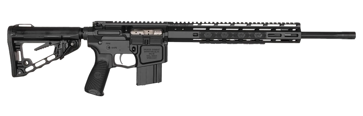 Wilson Combat TH-6A18F7 Tactical Hunter 6mm ARC 18″ Fluted Threaded Barrel Black M-LOK Adjustable BCM Starburst Gunfighter Grip