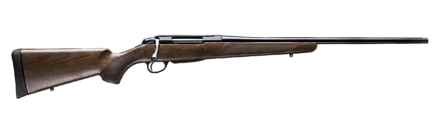 Tikka JRTXA31320MT T3x Hunter Full Size 350 Legend 3+1 20″ Matte Blued Threaded Barrel, Blued Drilled & Tapped Steel Receiver, Fixed Oiled Walnut Stock, Right Hand